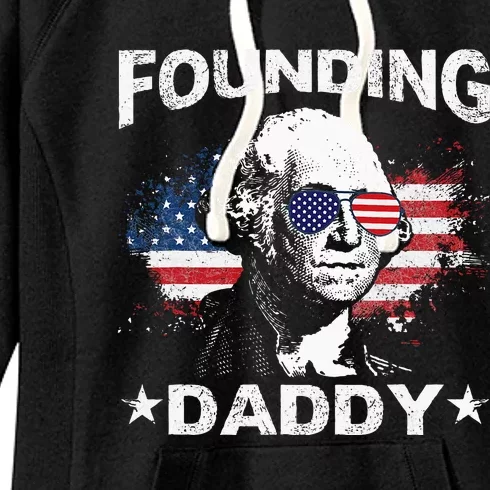 Founding Daddy George Washington Women's Fleece Hoodie