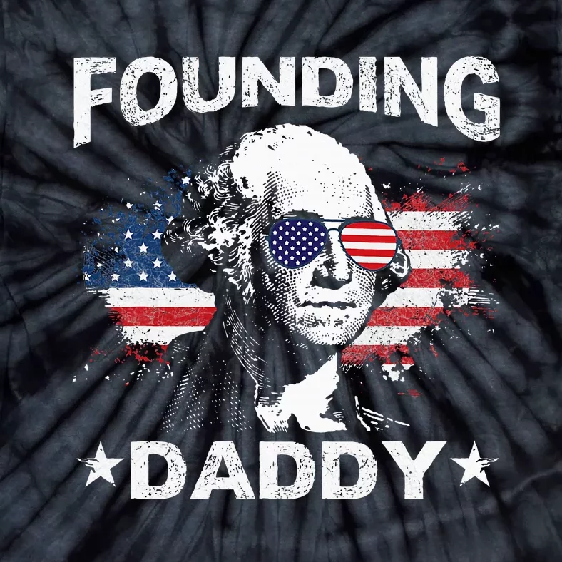 Founding Daddy George Washington Tie-Dye T-Shirt