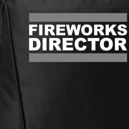 Fireworks Director Gift City Backpack