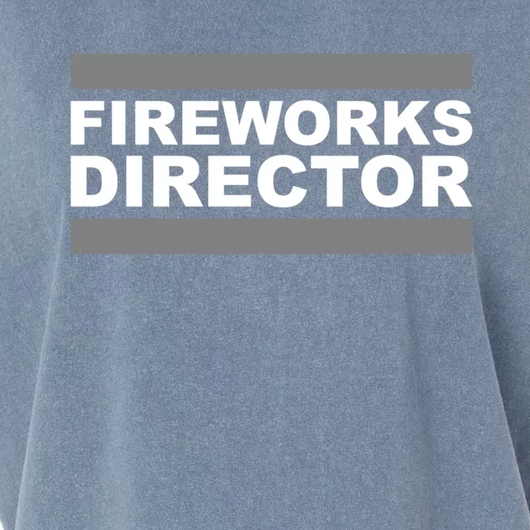 Fireworks Director Gift Garment-Dyed Women's Muscle Tee