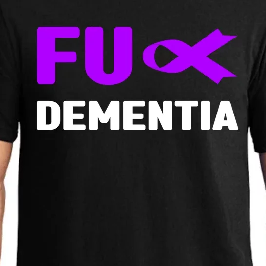 Fuck Detia Great Gift Funny Gift Fuck Alzheimer's Detia Awareness Gift Pajama Set