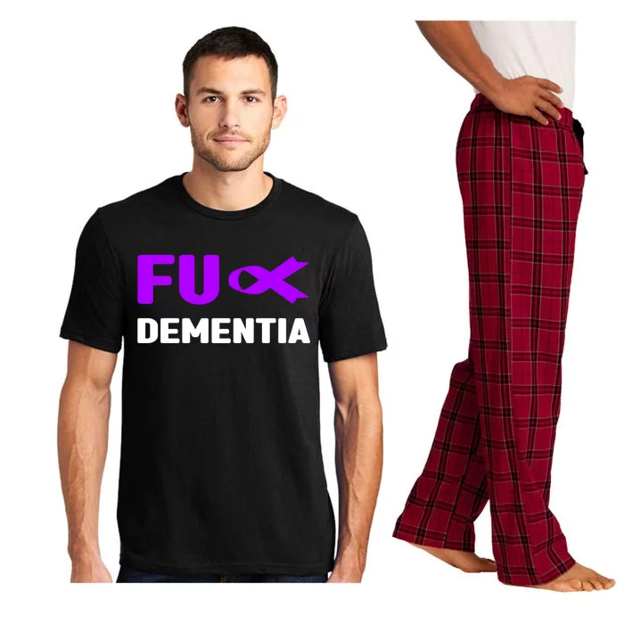 Fuck Detia Great Gift Funny Gift Fuck Alzheimer's Detia Awareness Gift Pajama Set