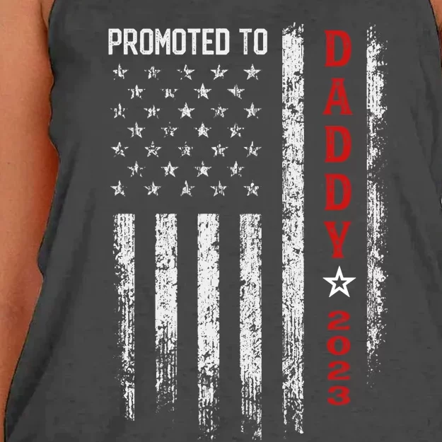 Funny Dad Gift From Daughter Or Son, Dad Joke Graphic Women's Knotted Racerback Tank