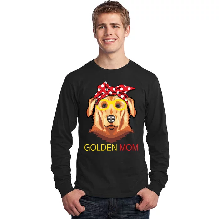 Funny Dog Golden Mom Tall Long Sleeve T-Shirt