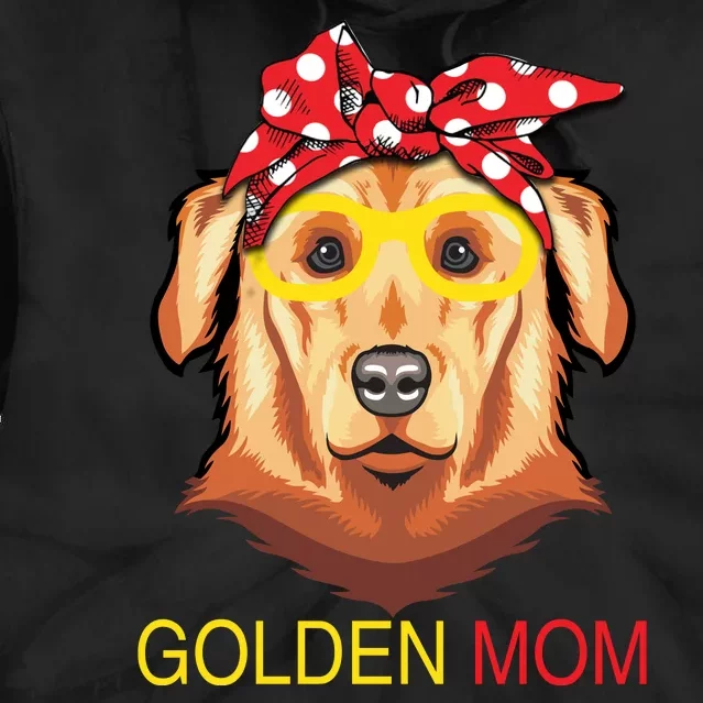 Funny Dog Golden Mom Tie Dye Hoodie