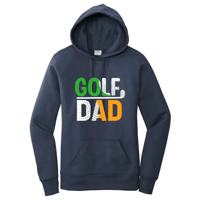 Father's Day Golf Club Funny Golf Dad Gift For Dad Women's Pullover Hoodie