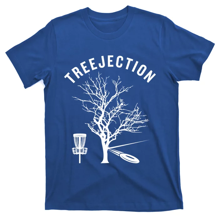 Funny Disc Golf Treejection Gift T-Shirt