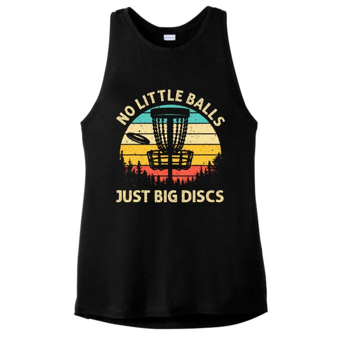 Funny Disc Golf Design Disc Golf Lover Player Ladies Tri-Blend Wicking Tank