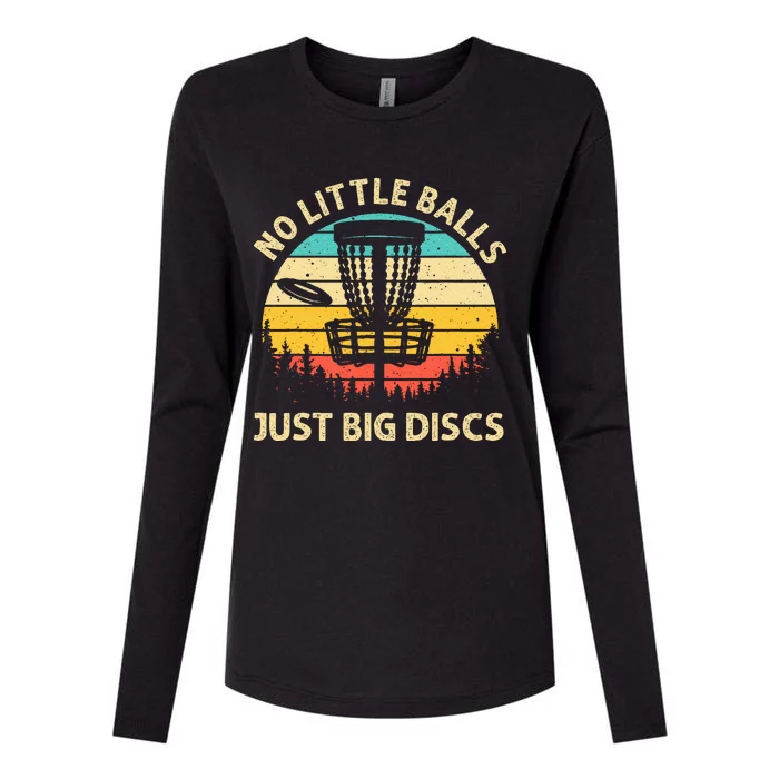 Funny Disc Golf Design Disc Golf Lover Player Womens Cotton Relaxed Long Sleeve T-Shirt