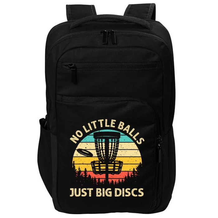 Funny Disc Golf Design Disc Golf Lover Player Impact Tech Backpack