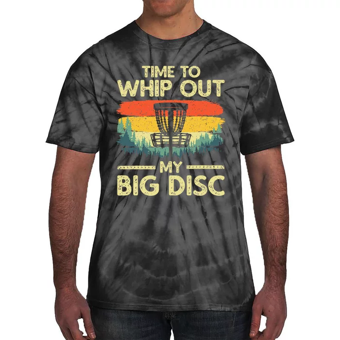 Funny Disc Golf Art Flying Disc Sport Players Tie-Dye T-Shirt