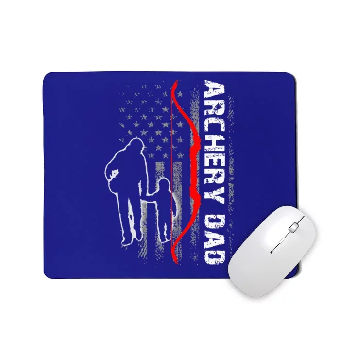 Father's Day Gift Archery Dad Proud Archery Daddy Mousepad