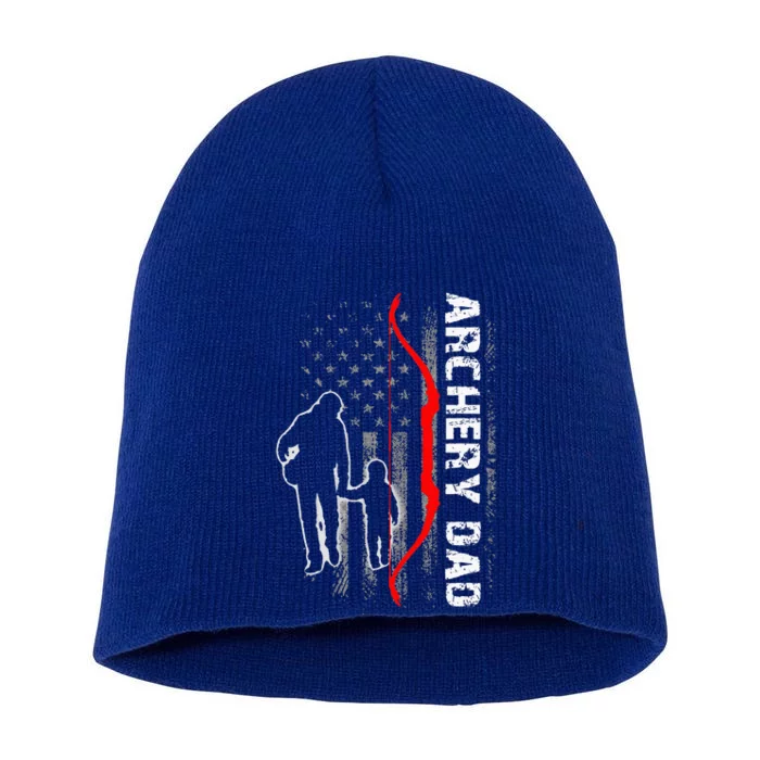 Father's Day Gift Archery Dad Proud Archery Daddy Short Acrylic Beanie