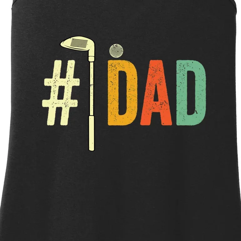 Father's Day Golf Club Number One Dad Golf Gift For Dad Ladies Essential Tank