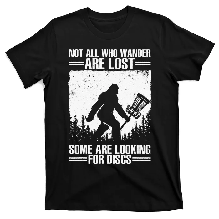 Funny Disc Golf Art For  Golf Player Disc Golfers T-Shirt