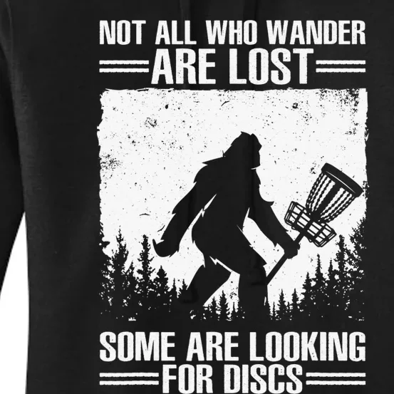 Funny Disc Golf Art For  Golf Player Disc Golfers Women's Pullover Hoodie