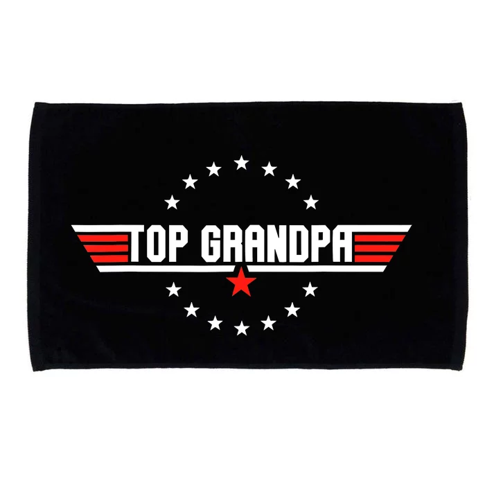 Fathers Day Gift Grandpa Gift From Son Daughter Grandkids Microfiber Hand Towel