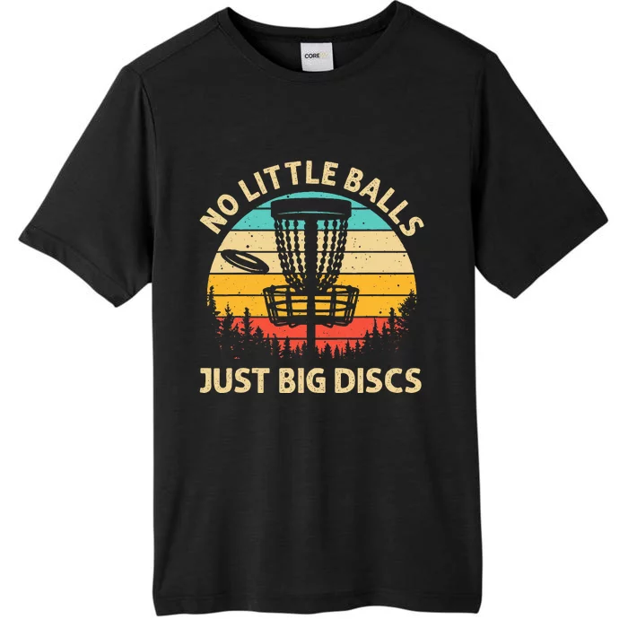 Funny Disc Golf Design For Women Disc Golf Lover Player ChromaSoft Performance T-Shirt