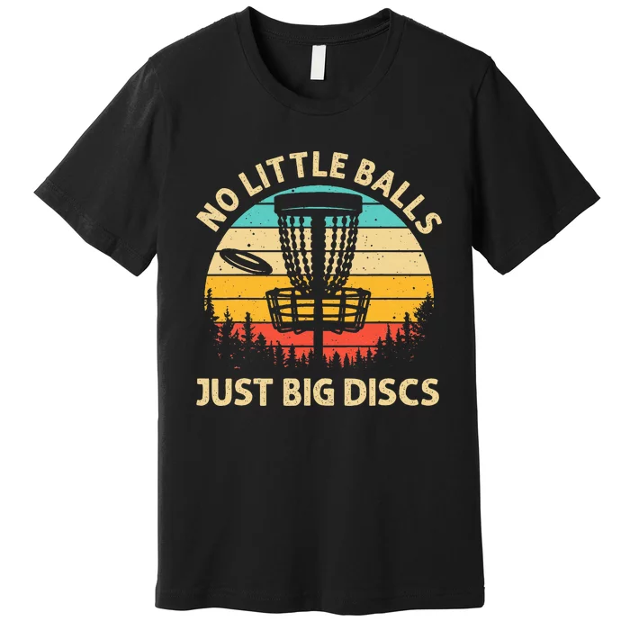 Funny Disc Golf Design For Women Disc Golf Lover Player Premium T-Shirt