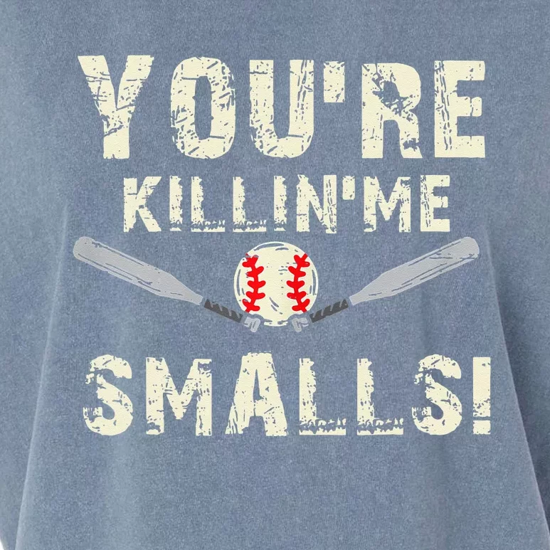 Funny Dad Gift Youre Killing Me Smalls Dad And Child Garment-Dyed Women's Muscle Tee