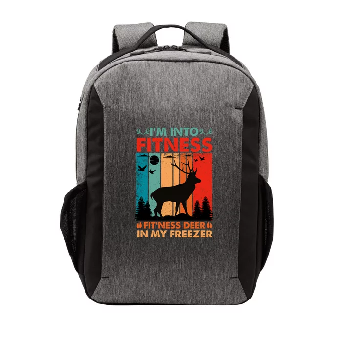 Funny Deer Hunter Gift Vector Backpack