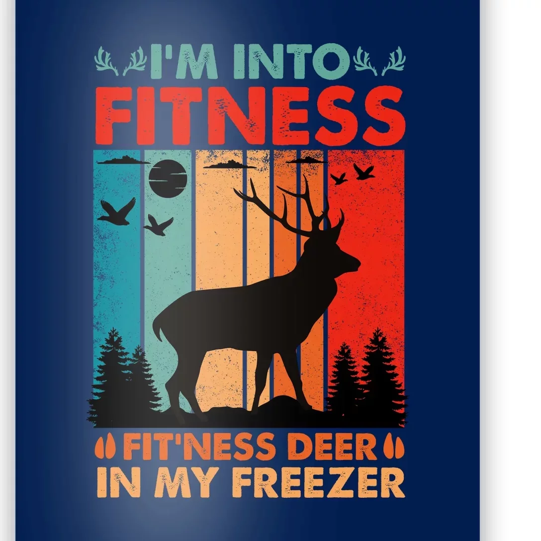 Funny Deer Hunter Gift Poster