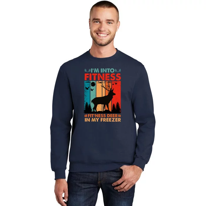 Funny Deer Hunter Gift Tall Sweatshirt