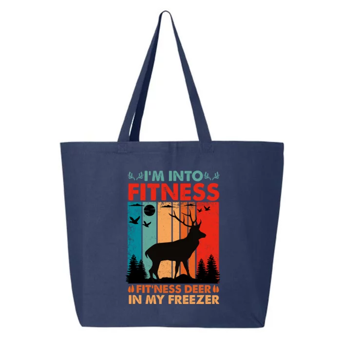 Funny Deer Hunter Gift 25L Jumbo Tote