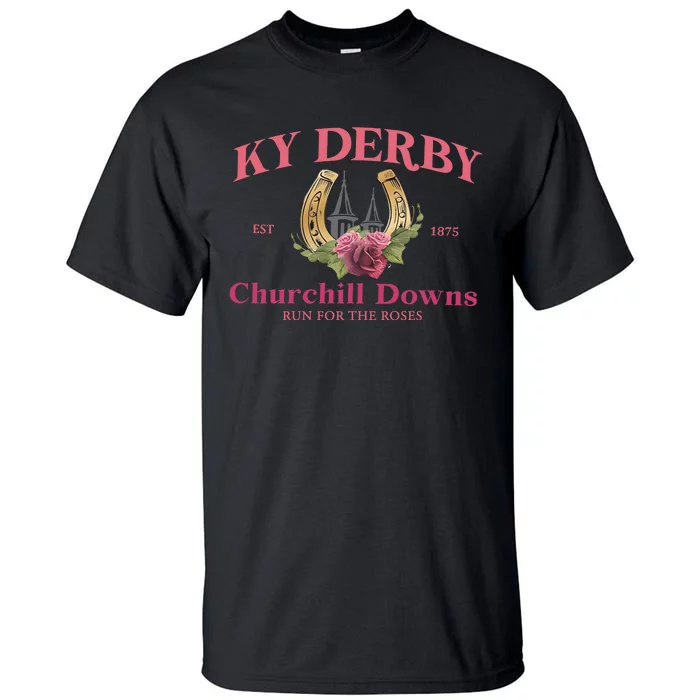 Frauen Derby Horse Racing Tall T-Shirt