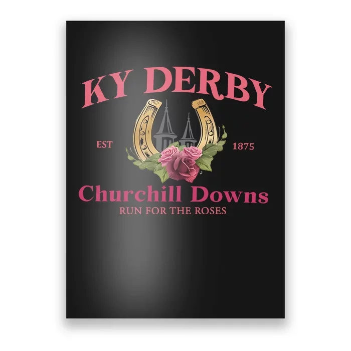 Frauen Derby Horse Racing Poster