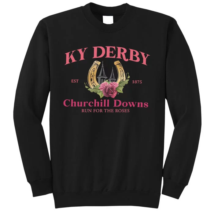 Frauen Derby Horse Racing Tall Sweatshirt