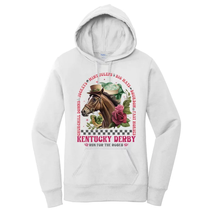 Frauen Derby Horse Racing Women's Pullover Hoodie