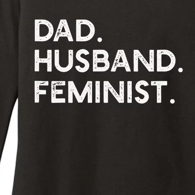 Feminist Dad Husband Pro Feminism Gift for 4th of july Womens CVC Long Sleeve Shirt