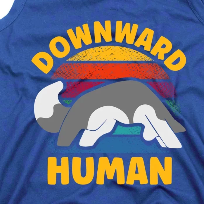 Funny Downward Hu Yoga Gift Tank Top