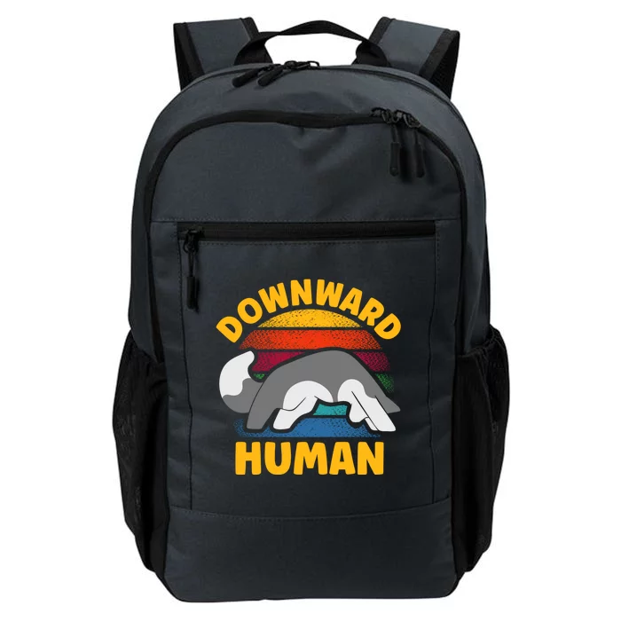 Funny Downward Hu Yoga Gift Daily Commute Backpack