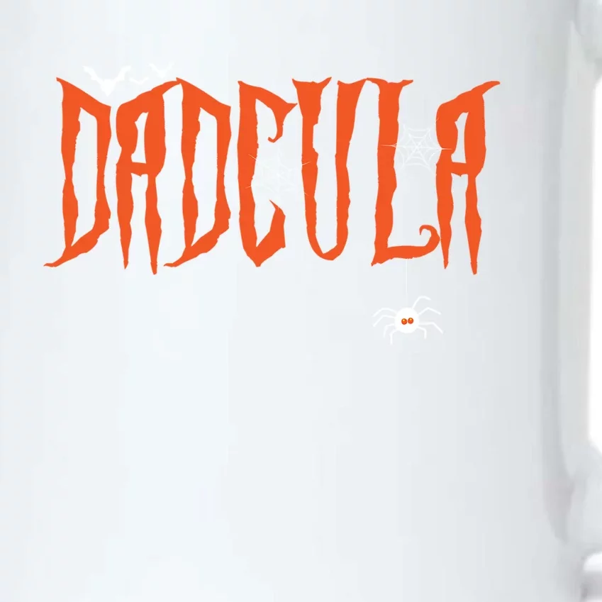 Funny Dadcula Halloween Dad Dracula Costume Momster Matching Gift Black Color Changing Mug