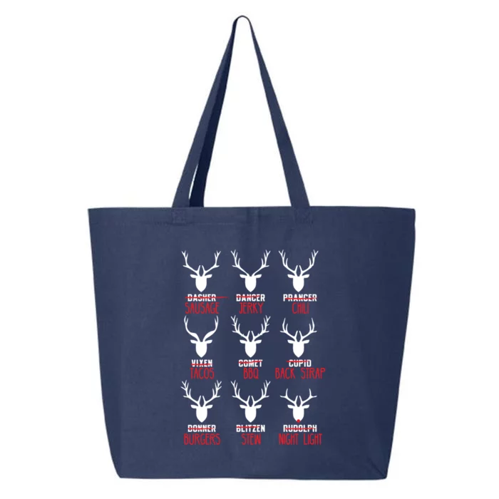 Funny Deer Hunting All of Santa's Reindeer 25L Jumbo Tote