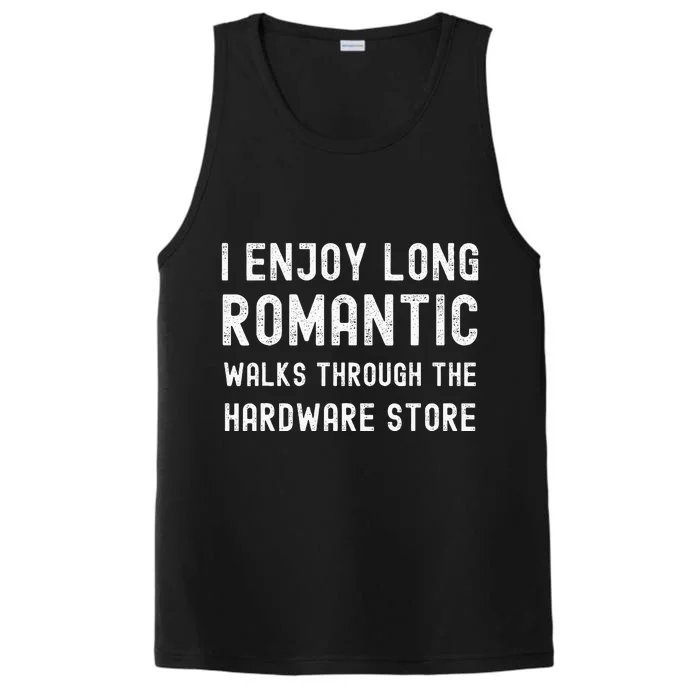 Funny Dad Handyman Hardware Store Tools Fathers Day Performance Tank