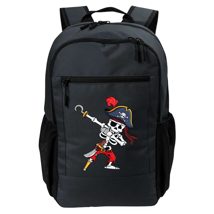 Funny Dab Halloween Dabbing Pirate Skeleton Gift Daily Commute Backpack