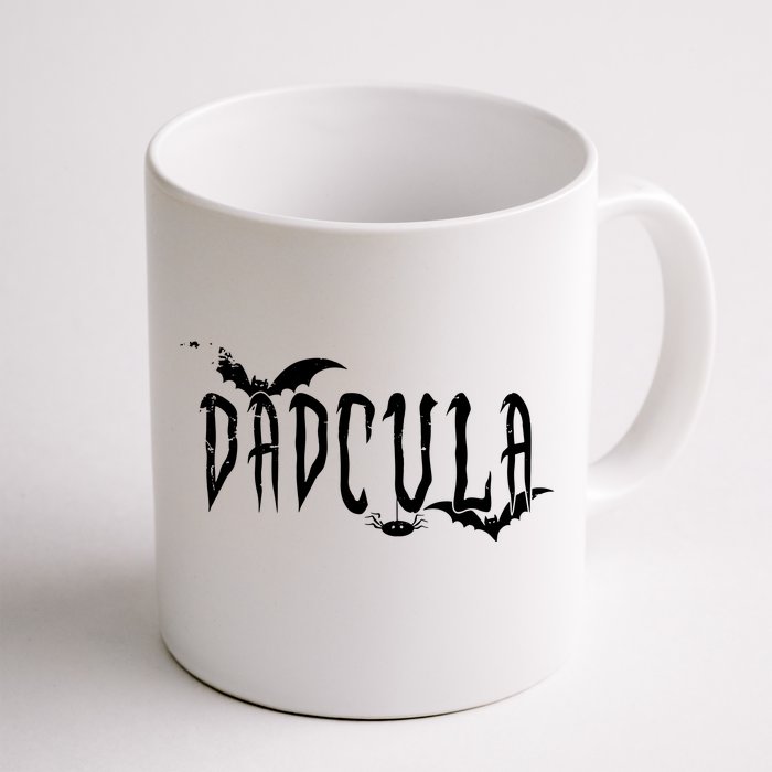 Funny Dadcula Halloween Front & Back Coffee Mug