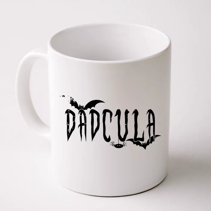 Funny Dadcula Halloween Front & Back Coffee Mug