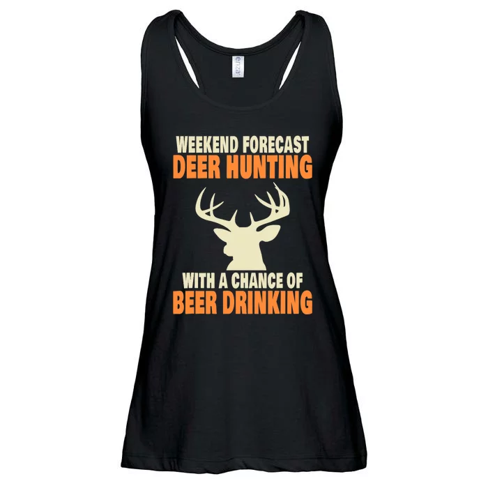 Funny Deer Hunting Ladies Essential Flowy Tank