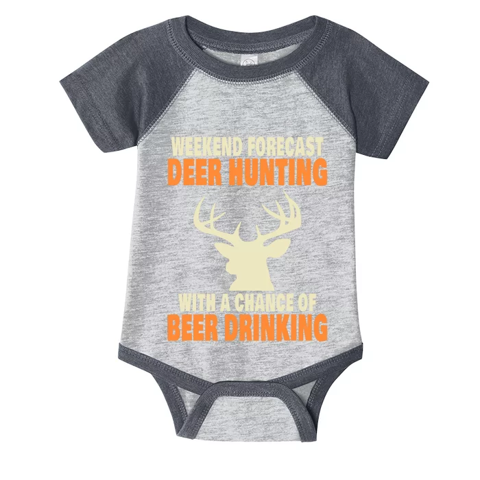 Funny Deer Hunting Infant Baby Jersey Bodysuit