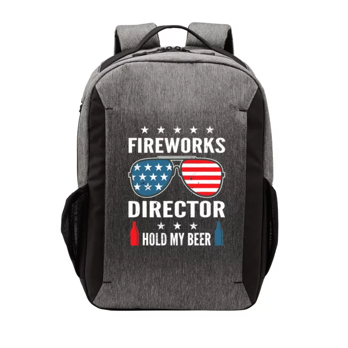 Fireworks Director Hold My Beer Vector Backpack