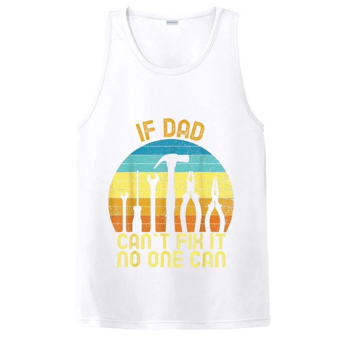 Funny Dad Handyman Hardware Store Tools Fathers Day Performance Tank