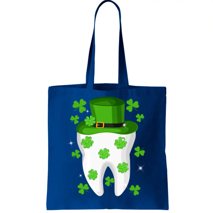 Funny Dentist Hygienist St Patricks Day Leprechaun Dental Gift Tote Bag