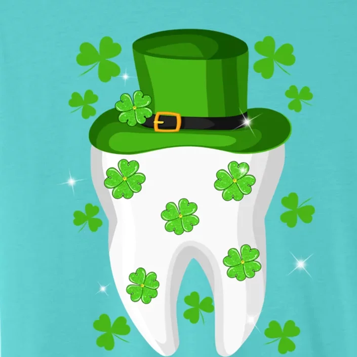 Funny Dentist Hygienist St Patricks Day Leprechaun Dental Gift ChromaSoft Performance T-Shirt