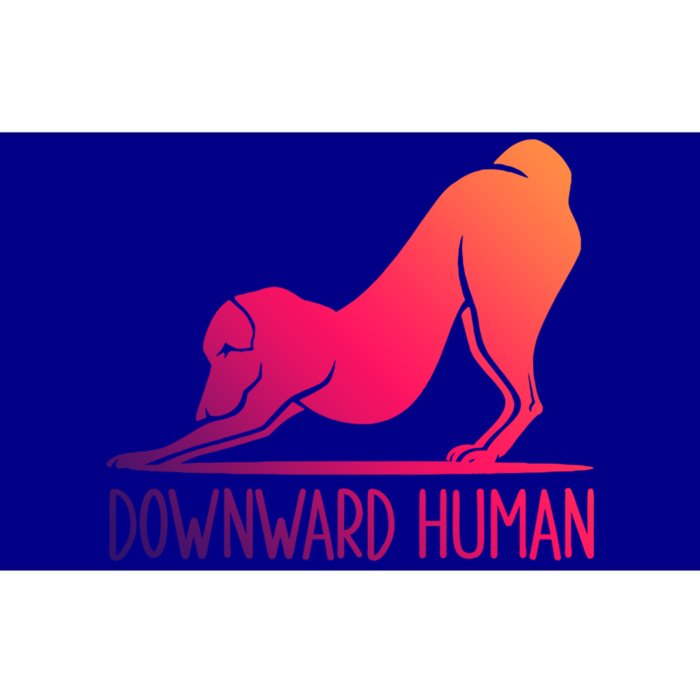 Funny Downward Hu Dog Yoga Design Cool Anime Print Meaningful Gift Bumper Sticker