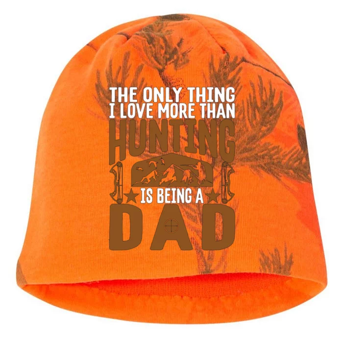 Funny Deer Hunter Father Gift For Hunting Dad Cute Gift Kati - Camo Knit Beanie