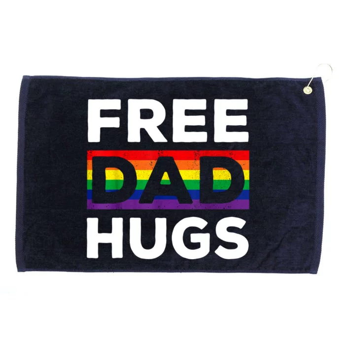 Free Dad Hug Grommeted Golf Towel